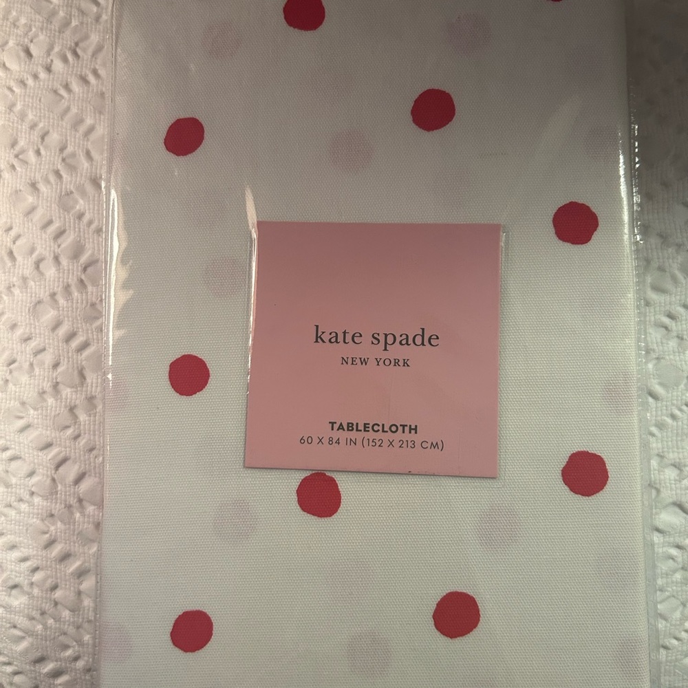 Kate Spade, New York tablecloth